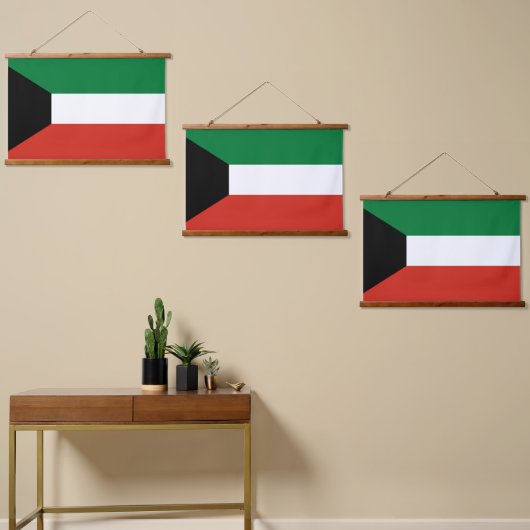 Koeweitse vlag hangend wandkleed (Asymmetrisch)