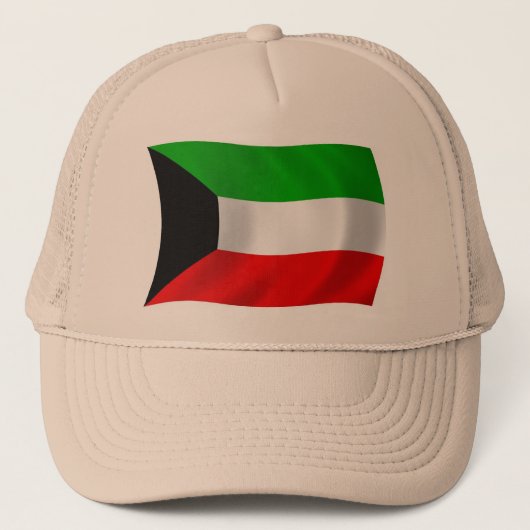 Koeweitse vlag hoed trucker pet (Voorkant)