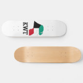 Koeweitse vlag - Kaart Skateboard (Horizontaal)