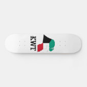 Koeweitse vlag - Kaart Skateboard (Horizontaal)