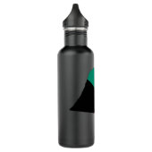 Koeweitse vlag - Kaart Waterfles (Links)