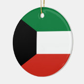 Koeweitse vlag keramisch ornament (Links)