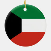Koeweitse vlag keramisch ornament (Achterkant)