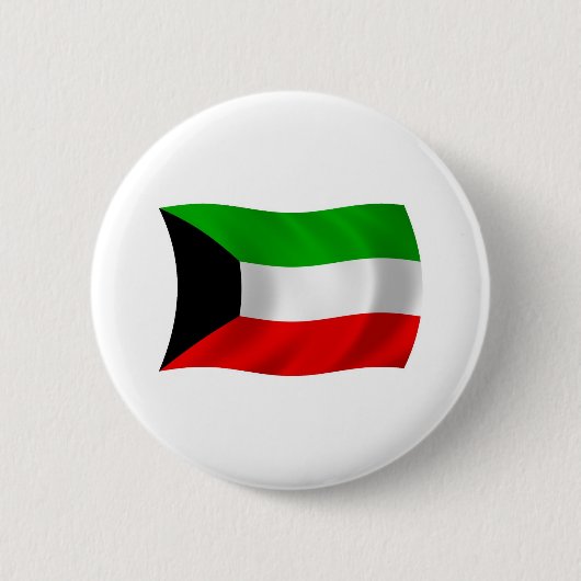 Koeweitse Vlag Knop Ronde Button 5,7 Cm (Voorkant)