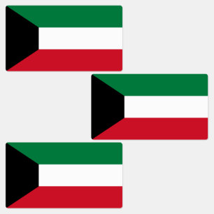 Koeweitse vlag labels