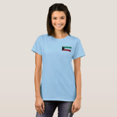 Koeweitse Vlag + Landkaart T-shirt (Voorkant volledig)