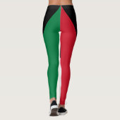 Koeweitse vlag leggings (Achterkant)