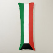 Koeweitse vlag lichaamskussen (Voorkant Verticaal)