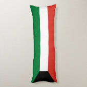 Koeweitse vlag lichaamskussen (Achterkant (Verticaal))