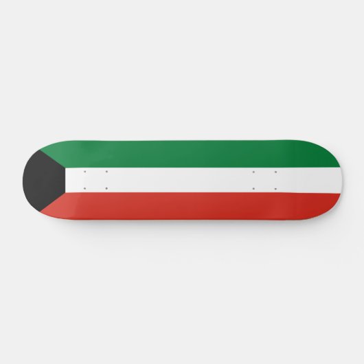 Koeweitse vlag persoonlijk skateboard (Horizontaal)
