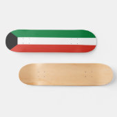 Koeweitse vlag persoonlijk skateboard (Horizontaal)