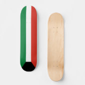 Koeweitse vlag persoonlijk skateboard (Voorkant)