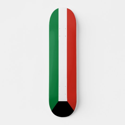 Koeweitse vlag persoonlijk skateboard (Voorkant)