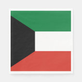 Koeweitse vlag servet (Voorkant)
