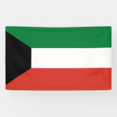 Koeweitse vlag spandoek (Horizontaal)