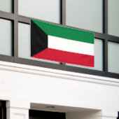 Koeweitse vlag spandoek (Buitenkant Gebouw)