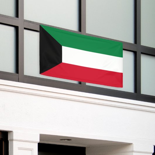 Koeweitse vlag spandoek (Buitenkant Gebouw)