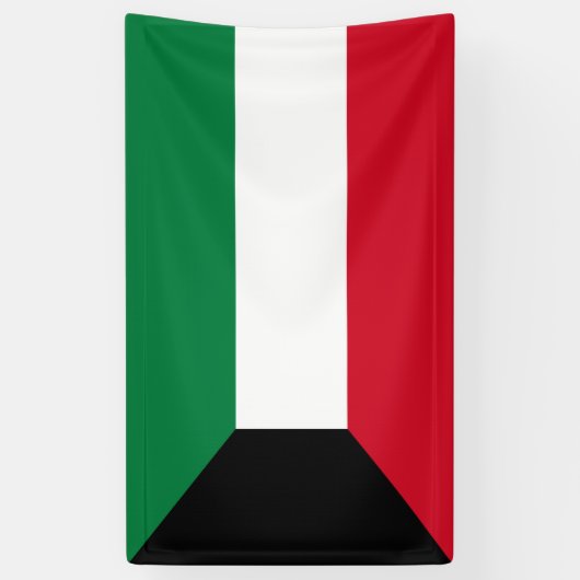 Koeweitse vlag spandoek (Verticaal)