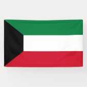 Koeweitse vlag spandoek (Horizontaal)