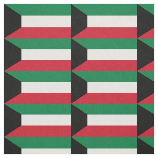 Koeweitse vlag stof (Swatch)