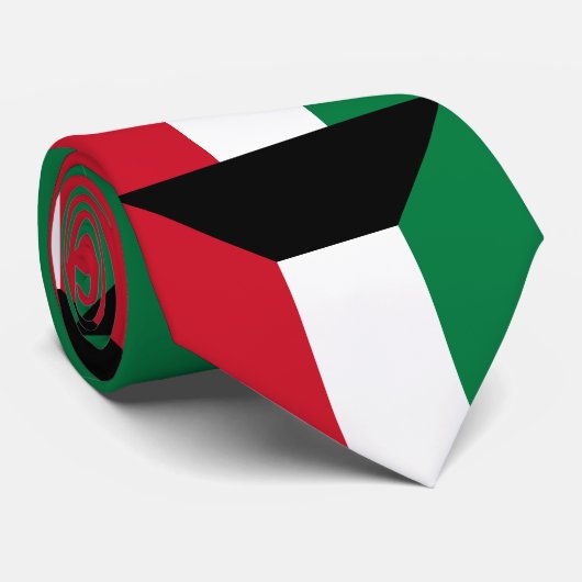 Koeweitse vlag stropdas (Opgerold)