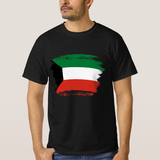 Koeweitse vlag t-shirt (Voorkant)