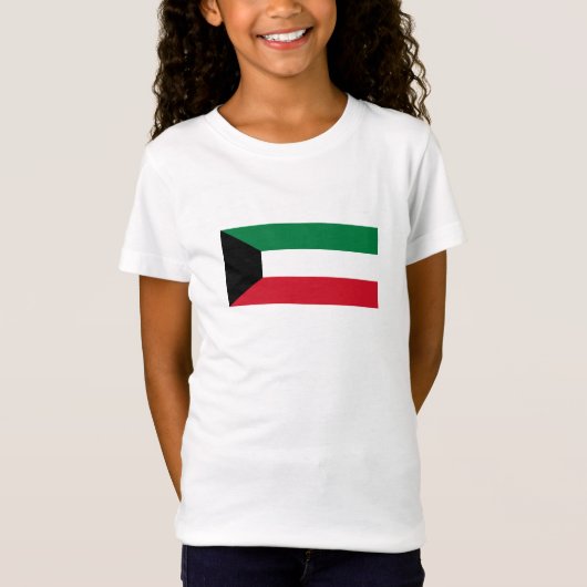 Koeweitse vlag t-shirt (Voorkant)