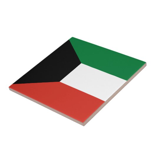 Koeweitse vlag tegeltje (Zijkant)