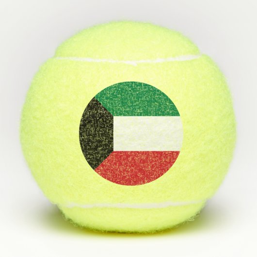 Koeweitse vlag tennisballen (Voorkant)