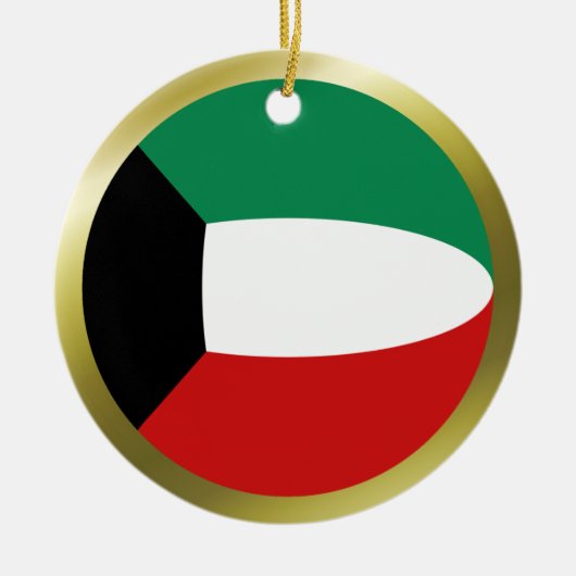 Koeweitse vlagornament keramisch ornament (Voorkant)