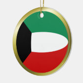 Koeweitse vlagornament keramisch ornament (Links)