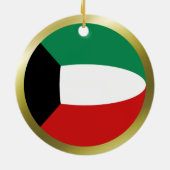 Koeweitse vlagornament keramisch ornament (Achterkant)