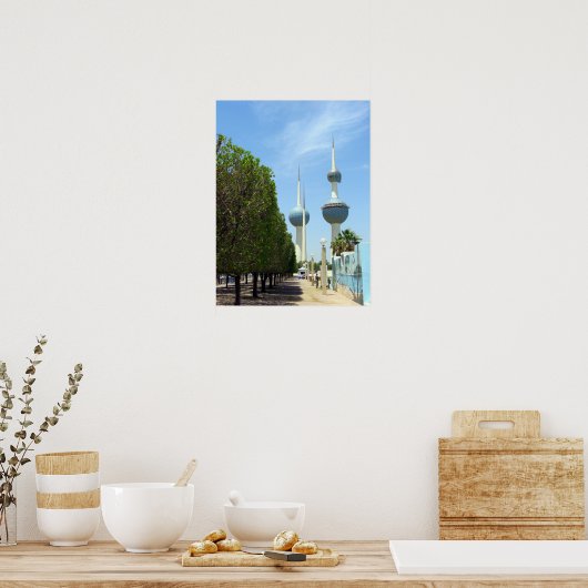 Koeweittorens Poster (Keuken)