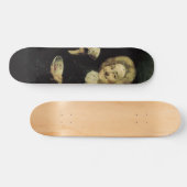 Kofetarica Coffee Drinker Painting Skateboard (Horizontaal)