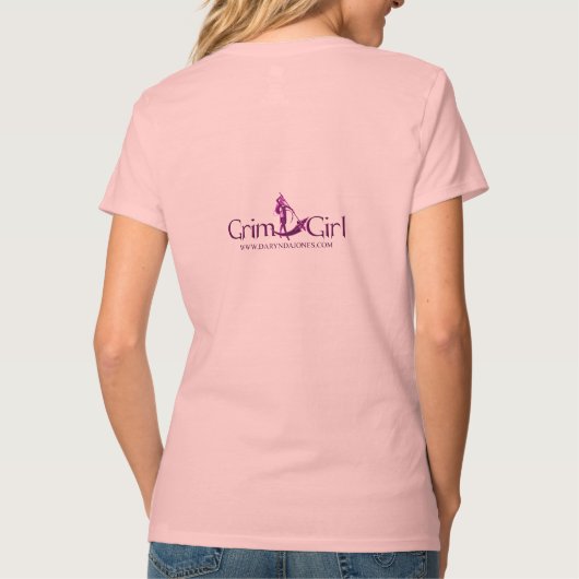 Koffe A Girl's beste vriend T-shirt (Achterkant)