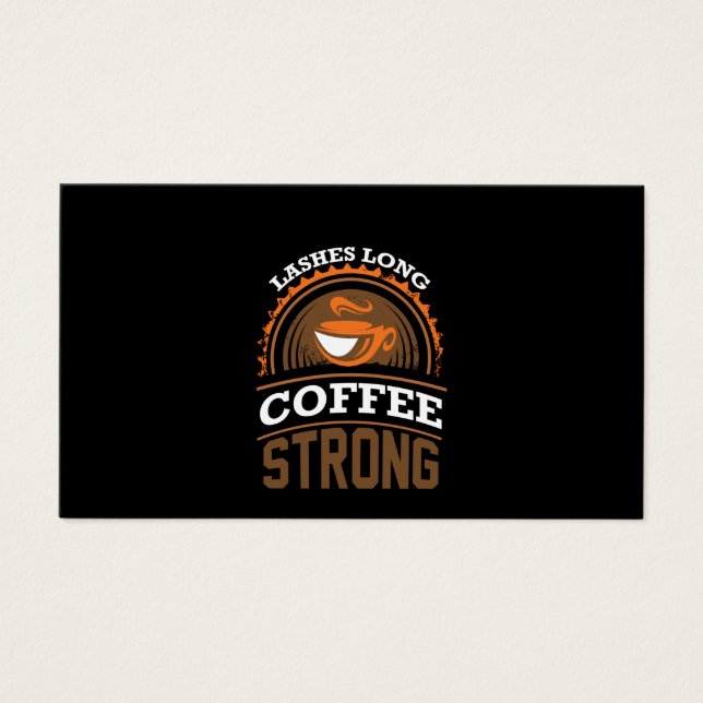 Koffee Art Coffee Sterke Visitekaartje (Voorkant)