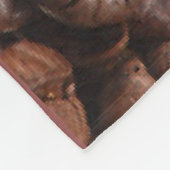 Koffee Bean Blanket Fleece Deken (Hoek)