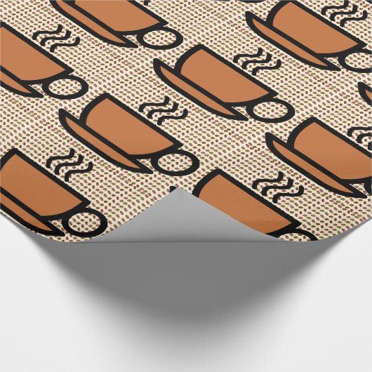 Koffee Bean Love Cadeaupapier (Hoek)