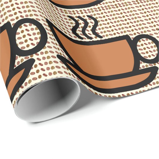 Koffee Bean Love Cadeaupapier (Rol Hoek)