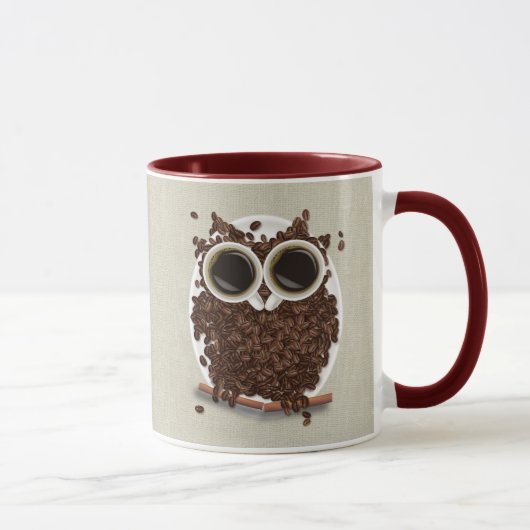 Koffee Bean Owl Mok (Rechts)