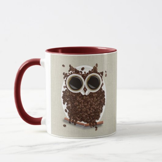 Koffee Bean Owl Mok (Links)