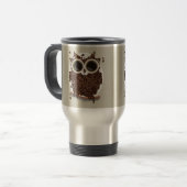 Koffee Bean Owl Reisbeker (Voorkant links)