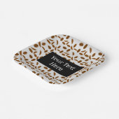 Koffee Bean Papieren Bordje (Gebogen)