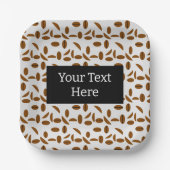 Koffee Bean Papieren Bordje (Voorkant)