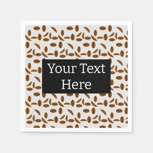 Koffee Bean Servet (Voorkant)