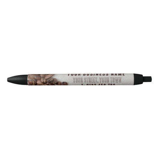 Koffee Bean Zwarte Inkt Pen (Voorkant)