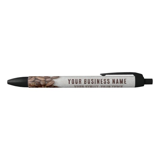 Koffee Bean Zwarte Inkt Pen (Bovenkant)