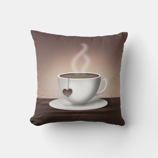 Koffee Latte Accent Pillow Kussen (Voorkant)