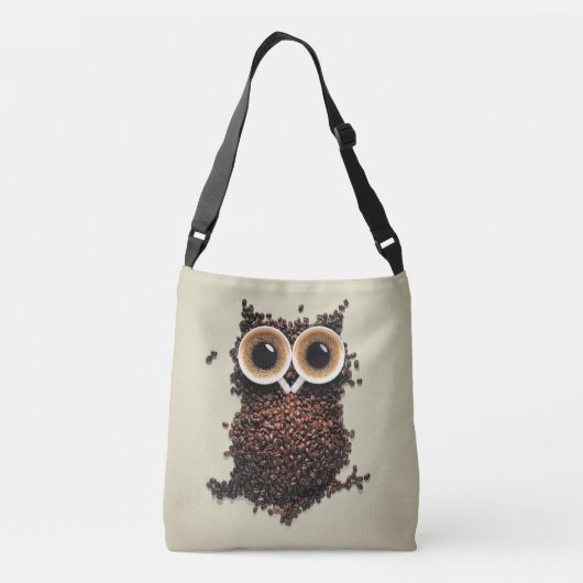 Koffee Owl Crossbody Tas (Achterkant)