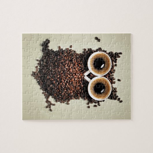 Koffee Owl Legpuzzel (Horizontaal)